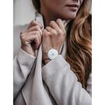 JUNGHANS Max Bill Handaufzug Hand-Winding Sapphire Crystal Beige Leather Watch 027/3701.02