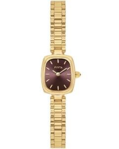 Gold FIYTA Women's Vintage Wrist Watch with Gift Box