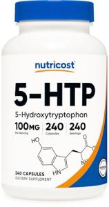 Nutricost 5-HTP 100mg, 240 Capsules VIP Quality