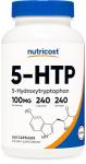 Nutricost 5-HTP 100mg, 240 Capsules VIP Quality