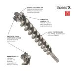 BOSCH HC5053 1x36 SDS-max Speed-X Carbide Hammer Bit