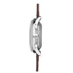 JUNGHANS Meister Chronoscope Watch Brown Horse Leather