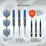 Viking Raven Steel Tip Darts, 90% Tungsten, Handcrafted