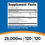 Nutricost Cranberry Extract Capsules with Vitamin C & E