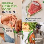 SOUSVIDE ART Immersion Cooker Kit with Digital Timer
