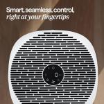 BLUEAIR Large Home Room Air Purifier: HEPASilent Smart