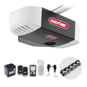 Genie 750 3/4 HPc Garage Door Opener - Battery Backup - Wireless Keypad