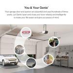 Genie 750 3/4 HPc Garage Door Opener - Battery Backup - Wireless Keypad