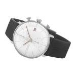 JUNGHANS Max Bill Chronoscope Bauhaus Self-Winding Sapphire Crystal Watch 027/4303.02