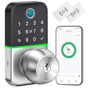 Kucacci Smart Keyless Entry Door Lock with Knob