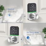 Kucacci Smart Keyless Entry Door Lock with Knob