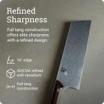 Handcrafted Shun Kanso Asian Utility Knife 7