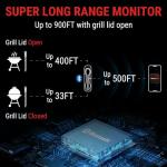 Wireless Meat Thermometer - ThermoPro TempSpike 500FT VIP