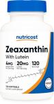 Nutricost Zeaxanthin & Lutein 20mg - 120 Softgels