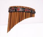 VIP Pan Flute 18 Pipes Tunable - Nazca design