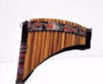 VIP Pan Flute 18 Pipes Tunable - Nazca design