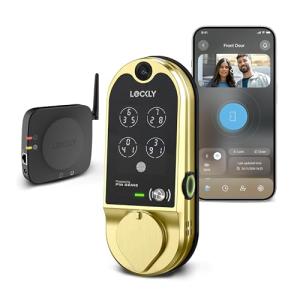 Lockly Vision Smart Lock with Camera, Two-Way Audio