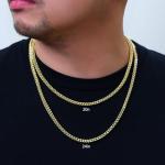 Nuragold 10k Yellow Gold Franco Chain Necklace