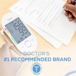 Beurer BM55 Blood Pressure Machine – XL Backlit Display, Arrhythmia Alarm, Portable Storage Kit, 2 Users, Automatic Blood Pressure Cuff, Resting Indicator – Blood Pressure Monitor Batteries Included