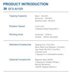 Universal Electric Tapping Machine Arm with 375rpm