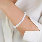 VIP Smart Shopper: 20 Carat White Gold Diamond Bracelet