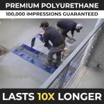 Woodgrain Stamped Concrete Stamp Mat - VIP Smart Shopper