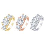 3 Carat Princess Diamond Engagement Ring GIA Certified