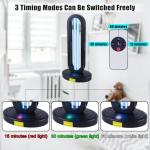 UV Light Sanitizer - 3-Speed Timing, Remote Control