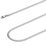 14k REAL White Gold Men's Cuban Curb Chain