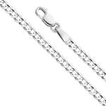 14k REAL White Gold Men's Cuban Curb Chain