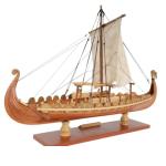 Fully Assembled Viking Drakkar Boat Model - Museum Quality