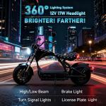 2024 eAhora M1P Pro 4000W Electric Motorcycle for Adults