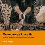 Fiskars X27 Super Splitting Axe for Large Logs
