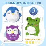 VIP Crochet Kit with Animal Patterns and Tutorials