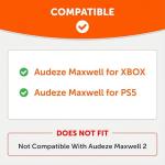 WC Freeze Maxwell - Cooling Gel Replacement Earpads for Audeze Maxwell Headphones by Wicked Cushions - Elevate Comfort, Durability, Thickness & Sound Isolation | The Simulation