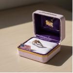 Blooms Rose Flower Ring, Sterling Silver, 12k Gold