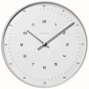 Junghans Max Bill 22cm Aluminum Case Clock 367/6048.00