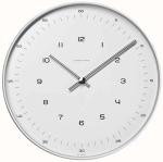 Junghans Max Bill 22cm Aluminum Case Clock 367/6048.00