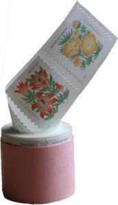 Mountain Flora Wedding Stamps: 100 First Class