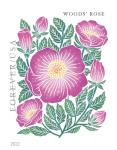 Mountain Flora Wedding Stamps: 100 First Class