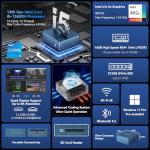 GEEKOM Mini PC IT13: i9-13900H, 32GB/2TB Win 11 Pro