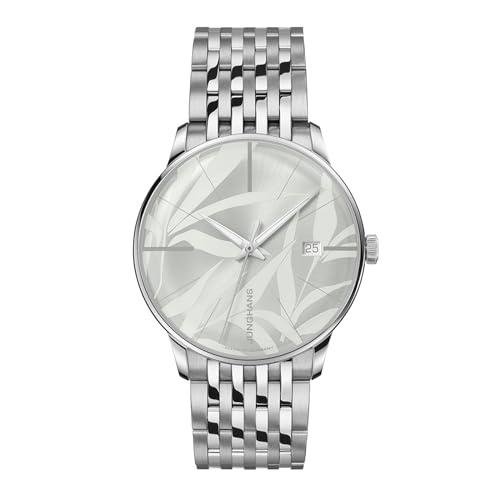 JUNGHANS Meister Automatic 39MM Watch - Bamboo Leaf Pattern Dial
