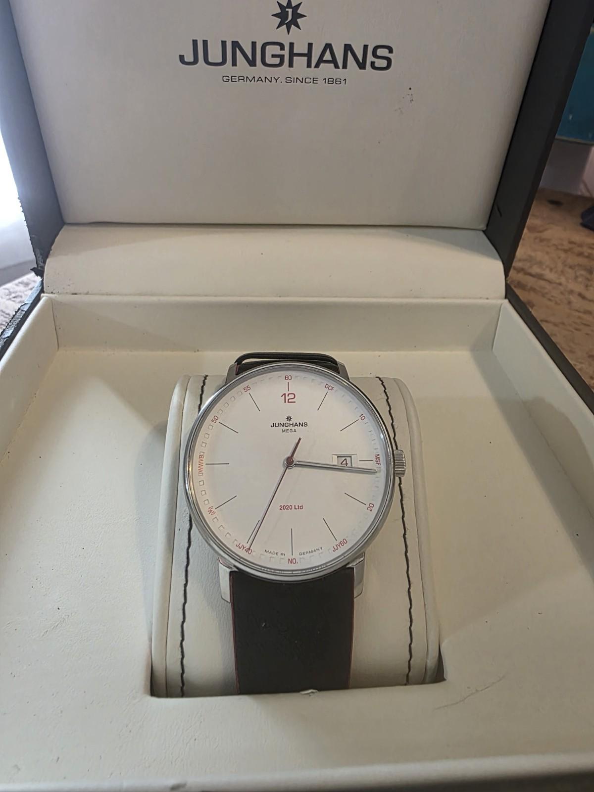 JUNGHANS 058 4931 75 FORM MEGA JAPAN LIMITED 2020 LIMITED TO 202 UNITS MEN'S 