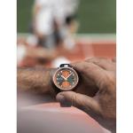 JUNGHANS 1972 Competition Watch – 45mm Automatic Chronograph Watch for Men, Automatic Movement, Stainless Steel Case, Leather Strap (27/4203.00) – Anthracite Dial