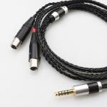 Tirstrup HiFi 7n OCC Silver Plated Headphone Replacement Audio Upgrade Cable for Audeze LCD-2, LCD-3, LCD-4, LCD-X, LCD-XC, MM-500 (B16LCD4.4)