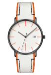 Junghans Form Quartz White Dial Vegan Leather Strap Men's Watch 41/4480.00
