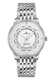 JUNGHANS Men's 27/3011.46 Meister Worldtimer with Sapphire Crystal Watch