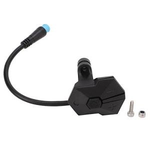 Pilipane On Off Push but ton Switch for Electric Bikes, Handlebar Switch forP850C Electric Bikes Speed Displays Panel Controller, Bikes Conversion 4 PIN Switch but ton Controller