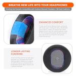 WC Freeze Maxwell - Cooling Gel Replacement Earpads for Audeze Maxwell Headphones by Wicked Cushions - Elevate Comfort, Durability, Thickness & Sound Isolation for Epic Gaming Sessions | Speed Racer