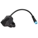Pilipane On Off Push but ton Switch for Electric Bikes, Handlebar Switch forP850C Electric Bikes Speed Displays Panel Controller, Bikes Conversion 4 PIN Switch but ton Controller